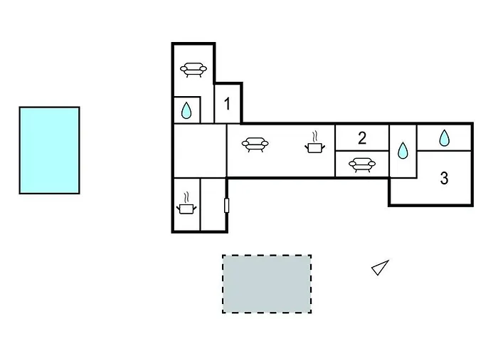 Charmante Maison Avec Piscine 펜션 *